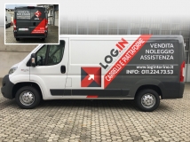 automezzi decorazione parziale wrapping torino car