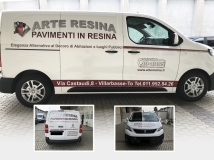 automezzi decorazione parziale wrapping torino car