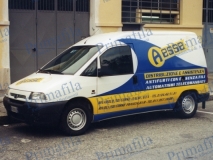 automezzi decorazione parziale wrapping torino car