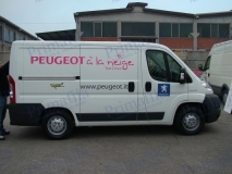 automezzi decorazione parziale wrapping torino car