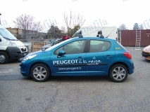 automezzi decorazione parziale wrapping torino car