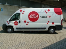 automezzi decorazione parziale wrapping torino car