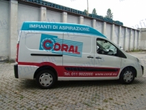 automezzi decorazione parziale wrapping torino car