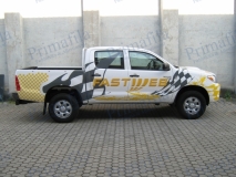 automezzi decorazione parziale wrapping torino car