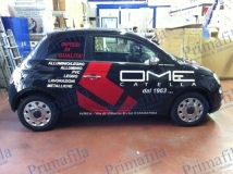 automezzi decorazione parziale wrapping torino car
