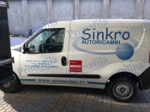 automezzi decorazione parziale wrapping torino car