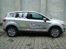 automezzi decorazione parziale wrapping torino car