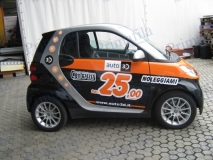 automezzi decorazione parziale wrapping torino car
