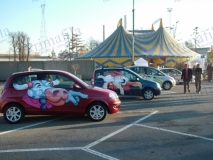 automezzi decorazione parziale wrapping torino car