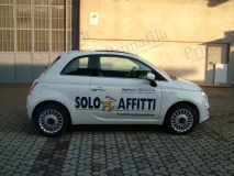 automezzi decorazione parziale wrapping torino car